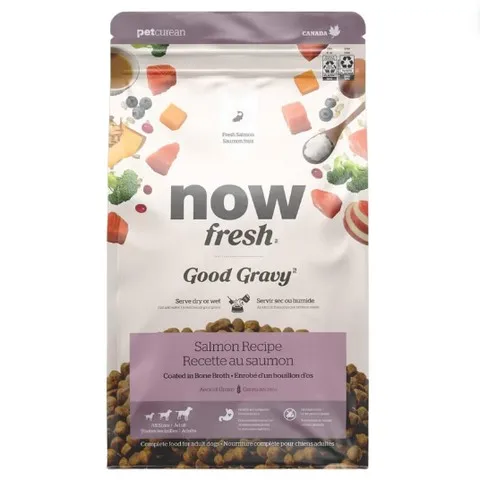 22lb Now Fresh Good Gravy Adult Salmon Recipe with Ancient Grains for dogs - Dog/Cat Supplements